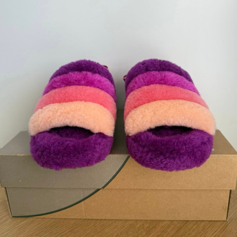 Ugg Fluff Yeahslide ‘Berrylicious Gradient’ - Sz 8 - image 7